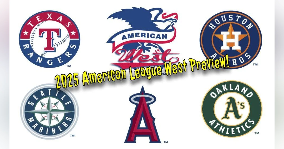 Backwards K Podcast: 2025 AL West Preview
