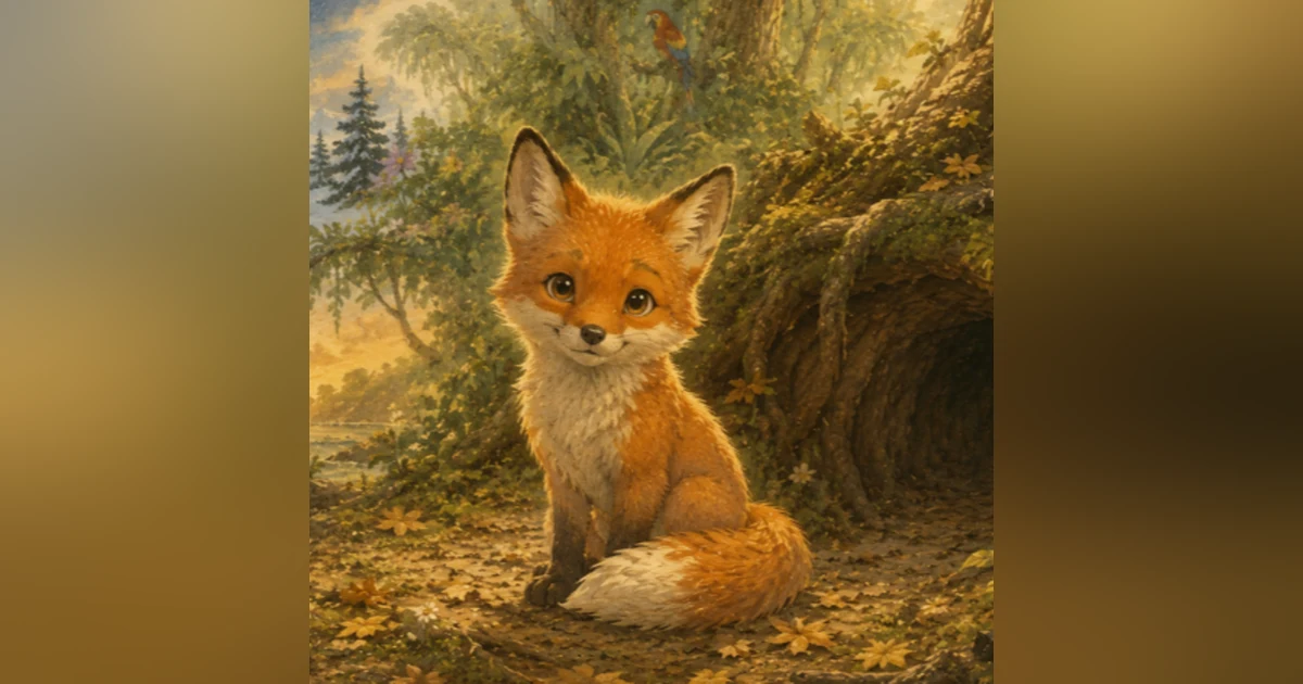 The Little Fox's New Home 小狐狸的新家 – A Gentle Bilingual Bedtime Story (English & Mandarin Chinese )