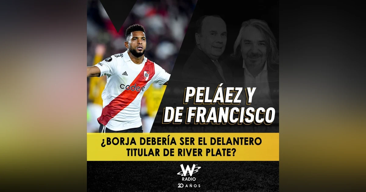 ¿Borja debería ser el delantero titular de River Plate?