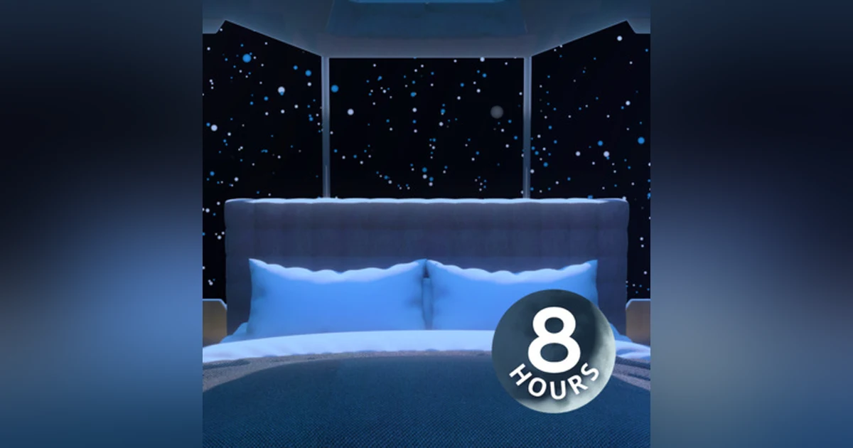 Deep White Noise Spaceship Sounds for Sleeping | Starship Bedroom 8 Hours