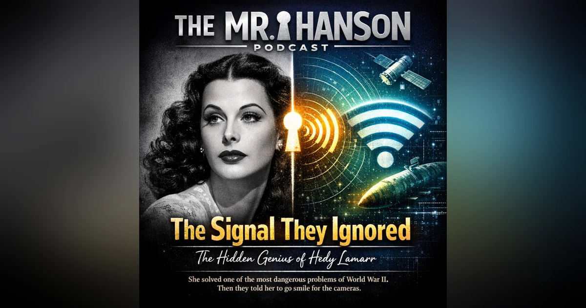 S E10: The Signal They Ignored: How Hedy Lamarr Invented the Technology Behind Wi-Fi, Bluetooth, and GPS — and Was Never Paid a Dollar