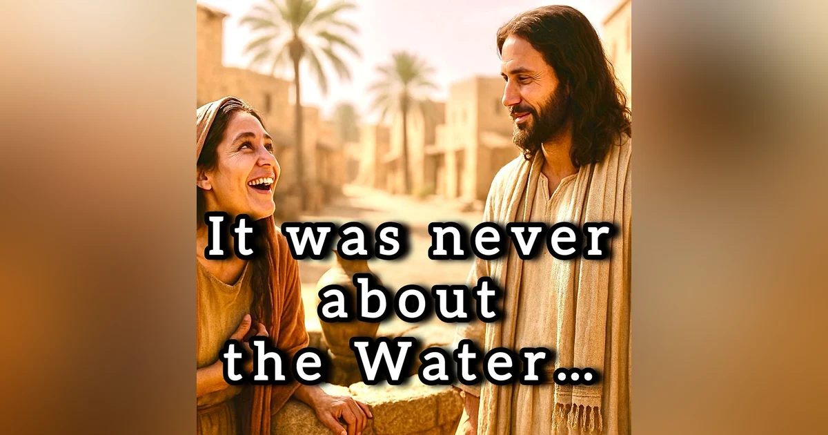 It was NEVER about the Water...
