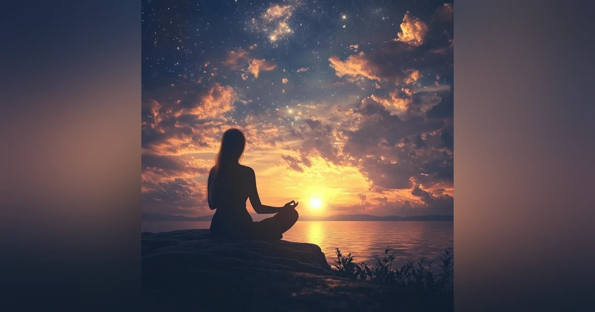 Guided Sleep Meditation for Positive Energy, Relaxation, Deep Sleep Stress Release Meditation