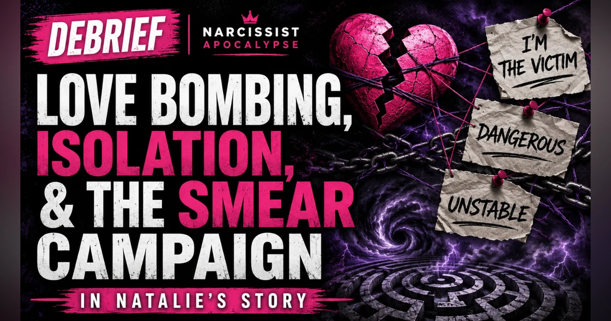 Debrief | Love Bombing, Isolation, and the Smear Campaign in Natalie’s Story
