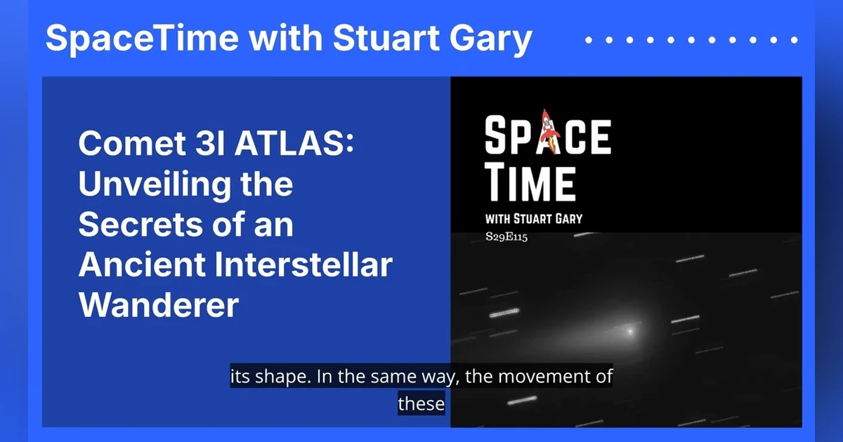 Comet 3I ATLAS: Unveiling the Secrets of an Ancient Interstellar Wanderer