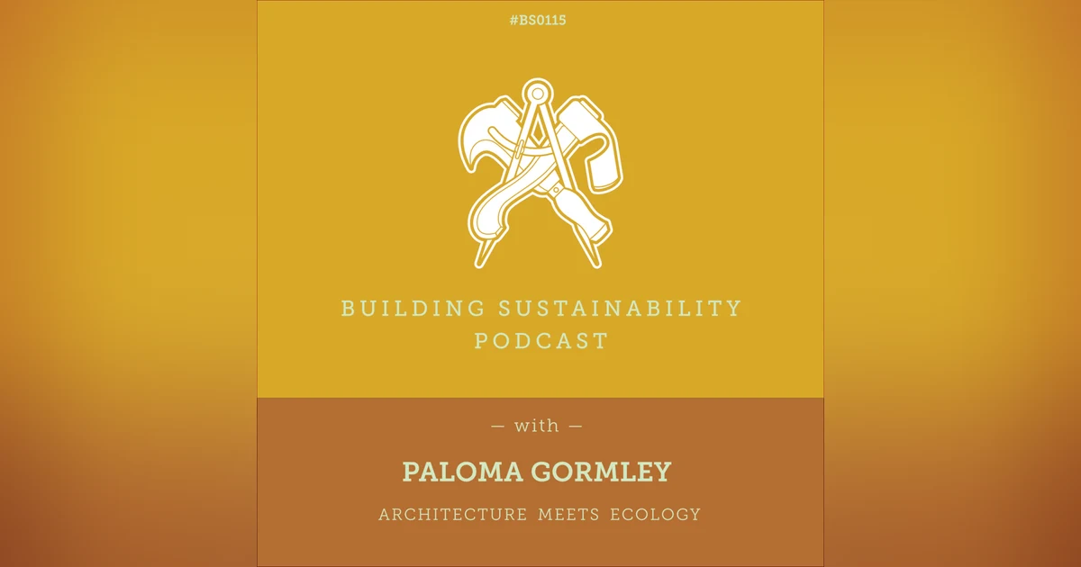 Architecture from Ecology - Paloma Gormley - BS115