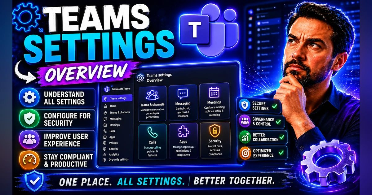 Microsoft Teams Settings Explained: Complete Admin and User Guide