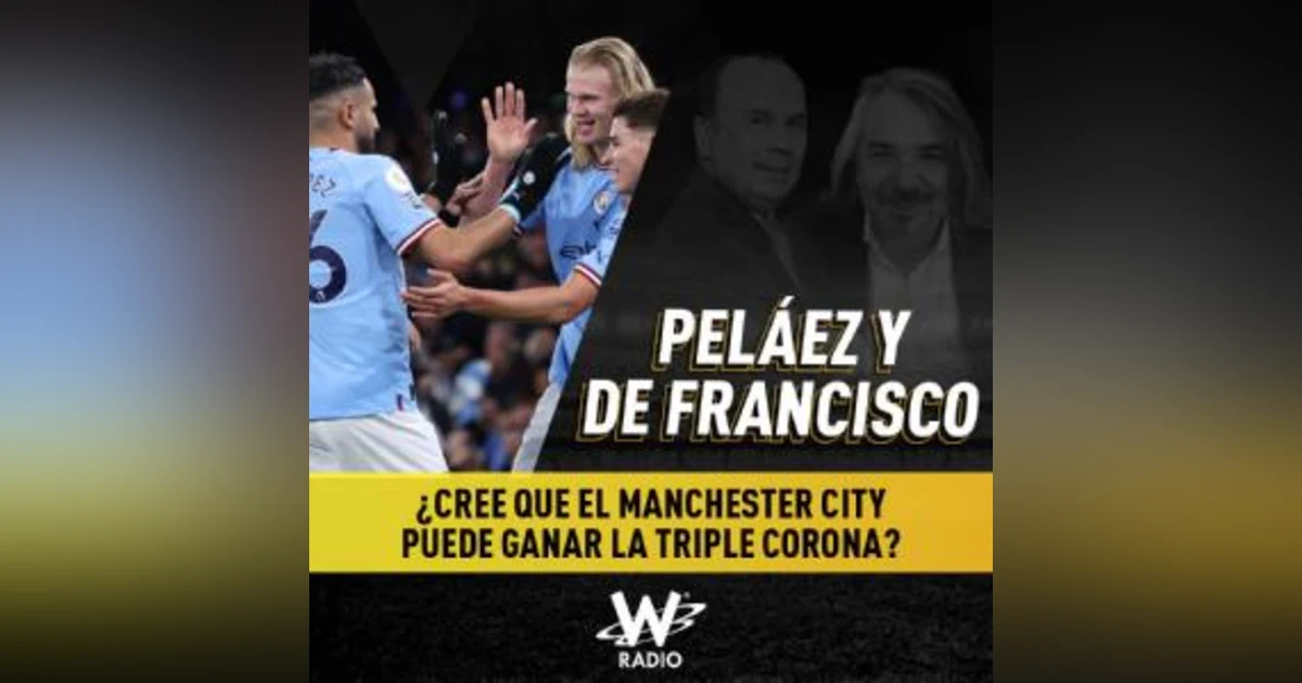 ¿Cree que el Manchester City puede ganar la triple corona?