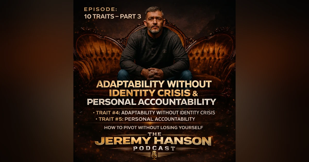 154 - The Steering Wheel of Entrepreneurship: Adaptability + Personal Accountability (10 Traits Part 3)