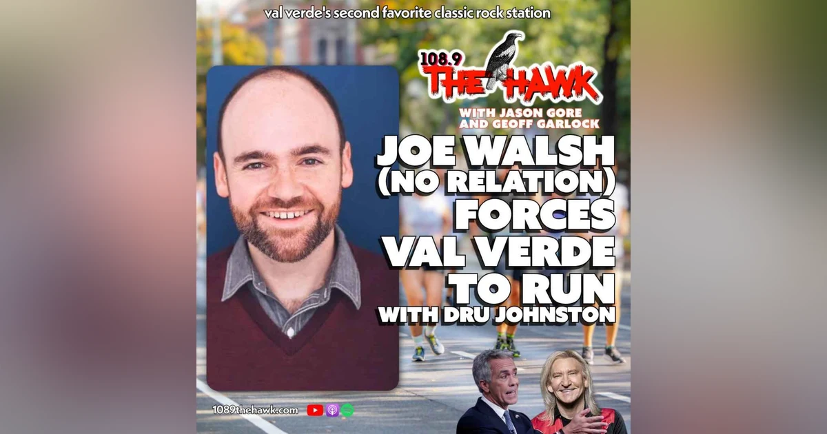 Joe Walsh (No Relation) Forces Val Verde to Run (with Dru Johnston)