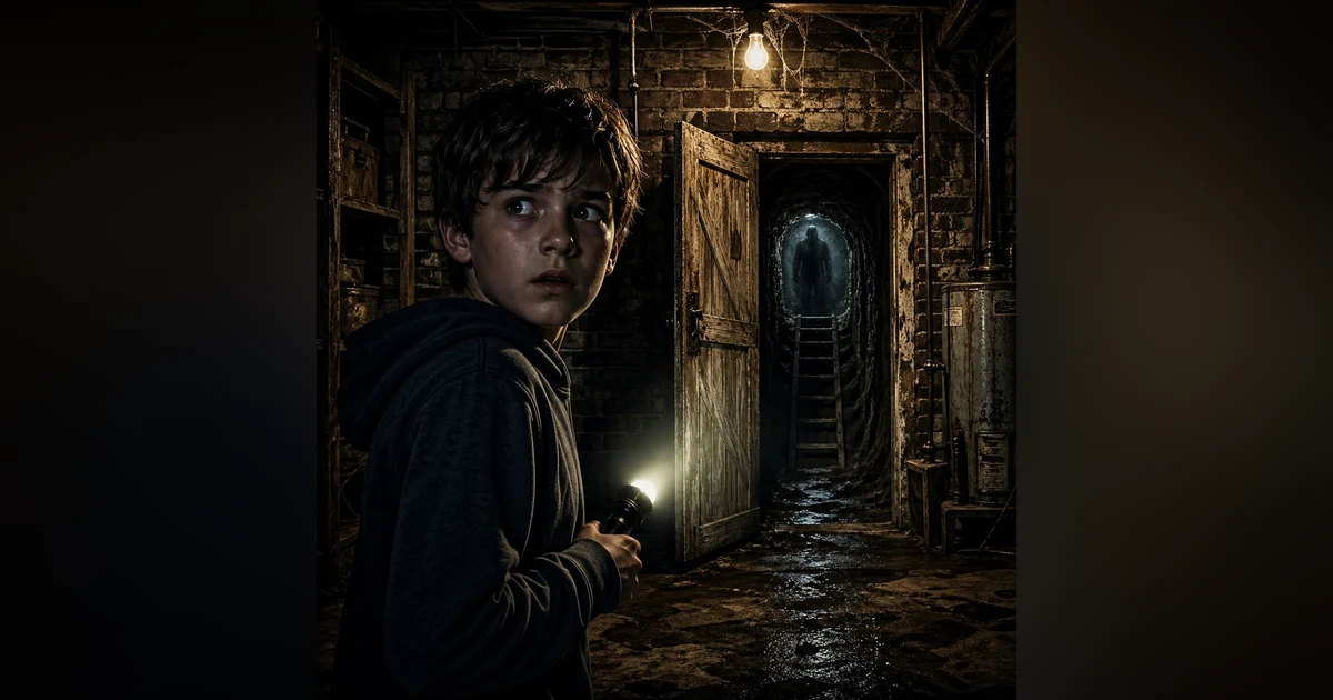 COME ON IN: The Door Beneath the House - Secret Tunnel Horror Story