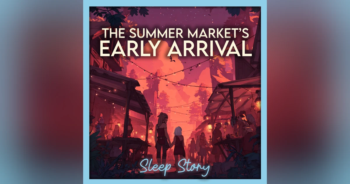 Sleep Story for Grown Ups | The Summer Market Arrives Early – A Cozy Bedtime Story for Adults, Deep Sleep, Peaceful Sleep Podcast