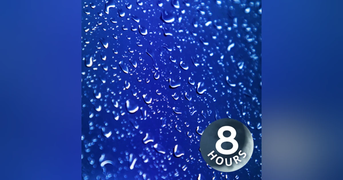 Raining Sounds for Sleeping featuring Rain on Window | White Noise 8 Hours (No Thunder)