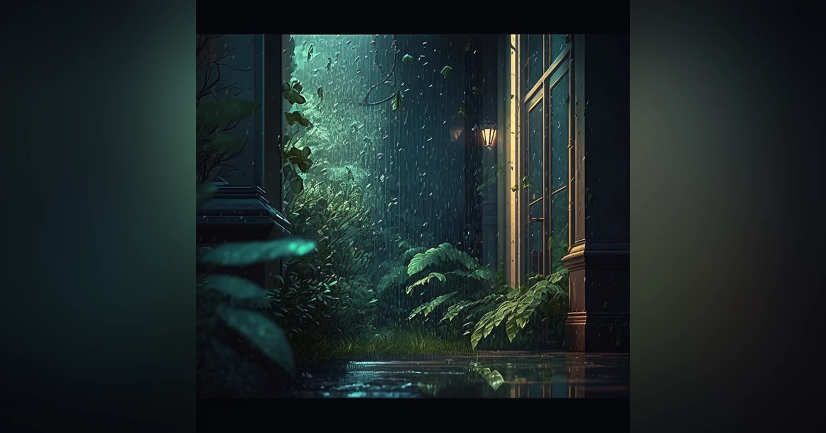 Relaxing Rain Meditation: Soothing Music for Stress Relief and Sleep