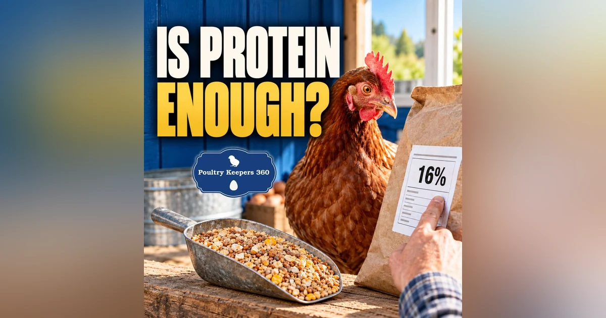 What’s Missing From Your Chicken Feed? Vitamins, Minerals & Energy – Audio Edition