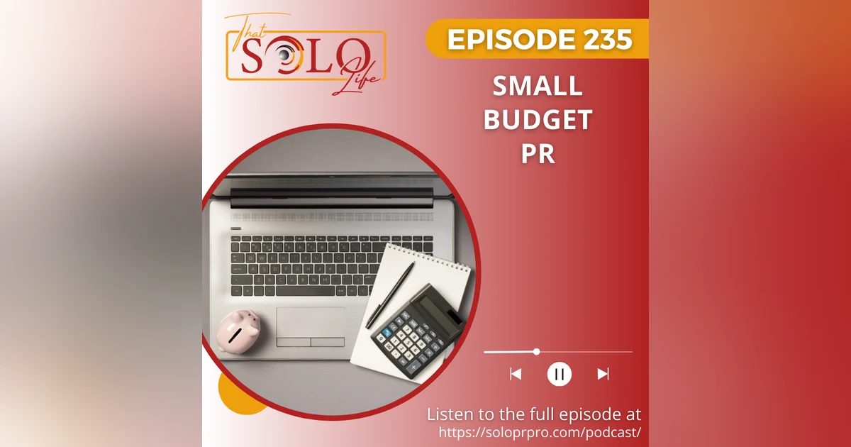 Small Budget PR