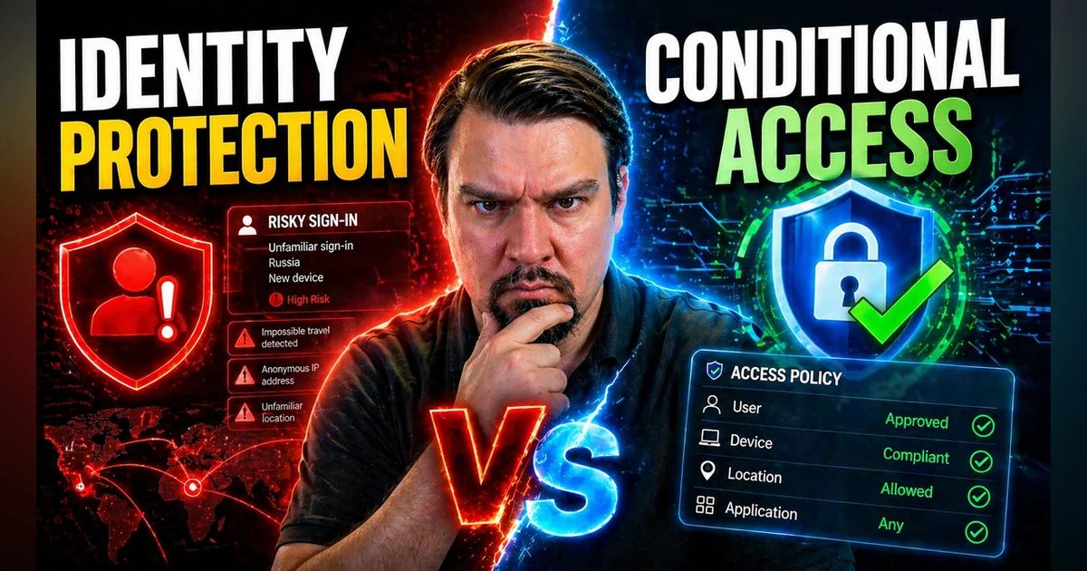 Identity Protection vs Conditional Access: Getting Microsoft Entra ID ...