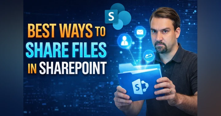image for Share Files and Folders in Microsoft SharePoint