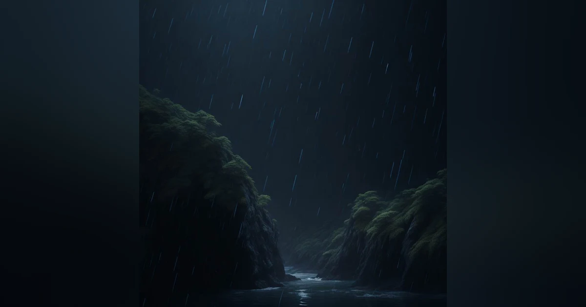 Nature's Symphony  8 Hours of Relaxing Rain and Thunder Sounds for Deep Sleep and Relaxation