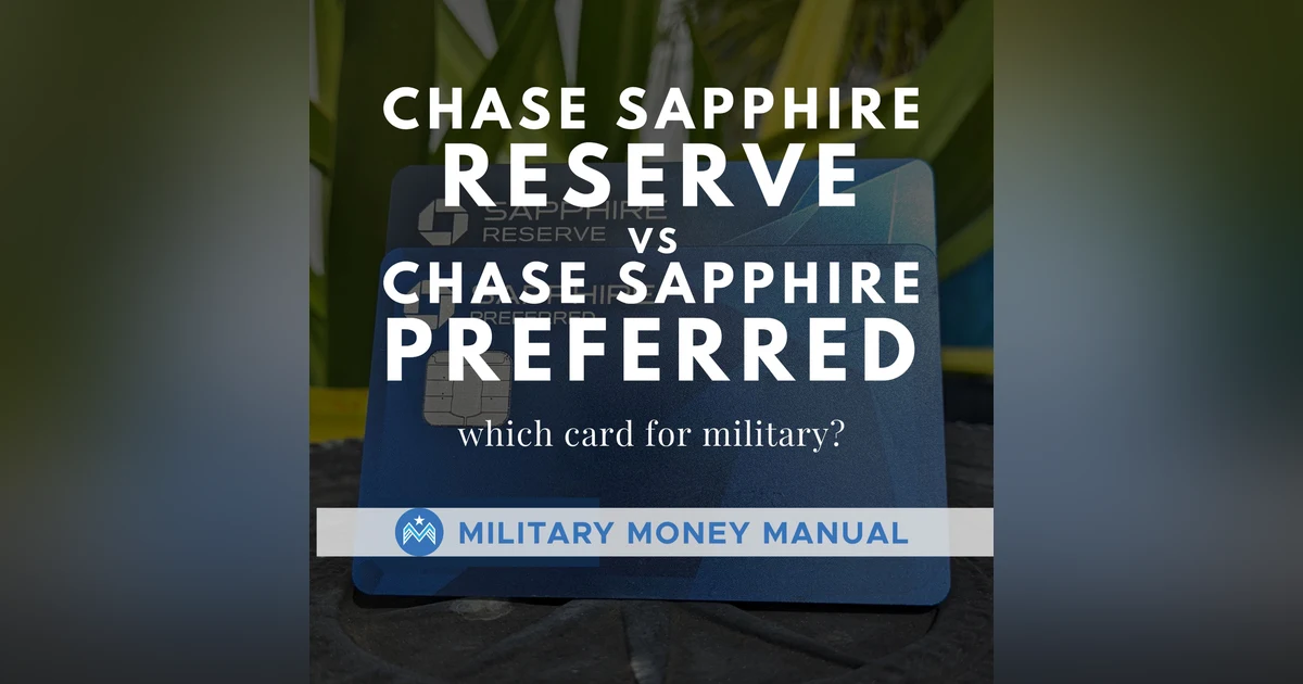 #21 Chase Sapphire Reserve vs Chase Sapphire Preferred