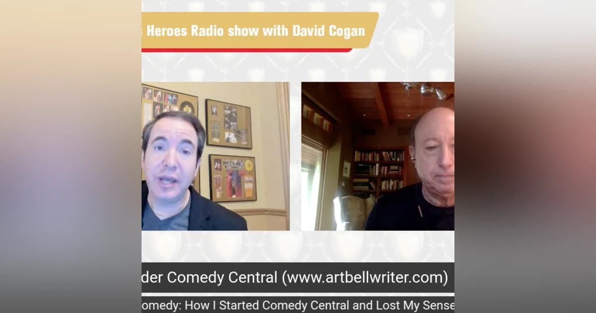 Art Bell Founder of Comedy Central, Author Constant Comedy book