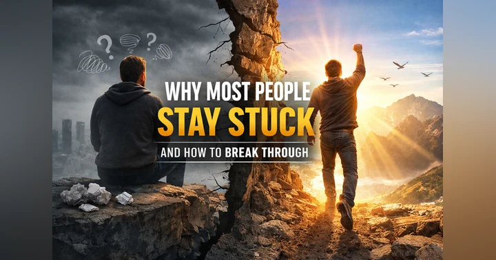 image for Why Most People Stay Stuck (And How to Finally Break Through)