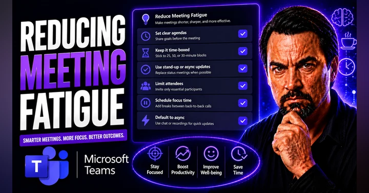 image for Microsoft Teams Meeting Fatigue Guide