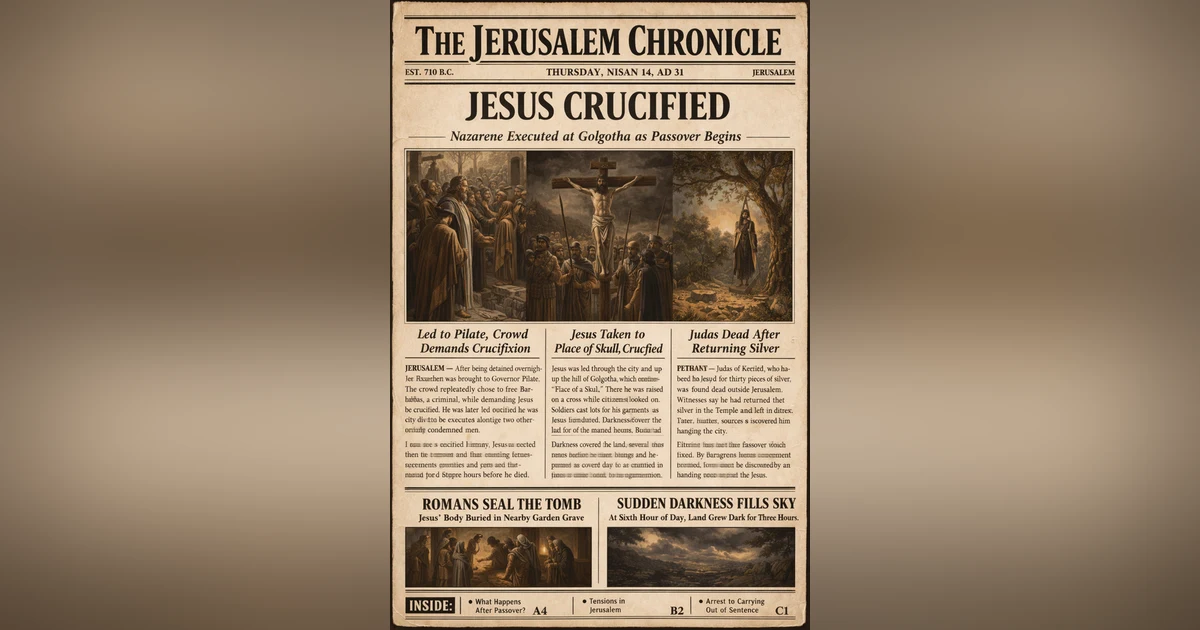 The Report From The Crowd - Crucifixion