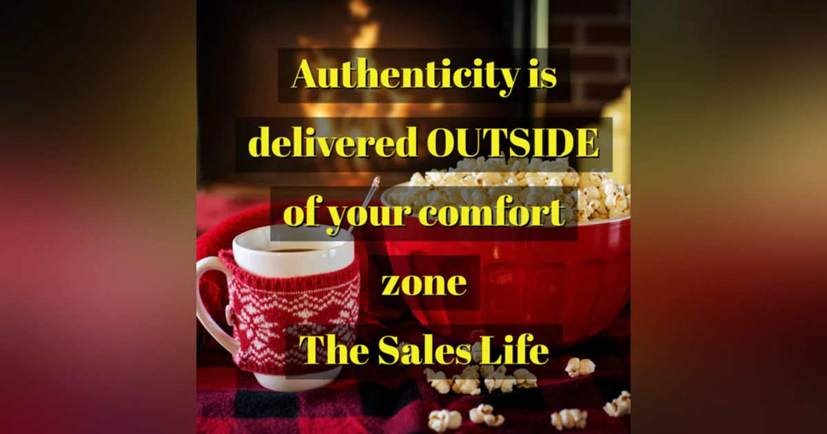 548. Writing, Speaking, & Selling is authentically delivered outside of your comfort zone. 💯