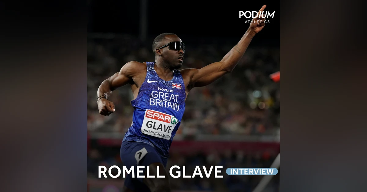 Romell Glave | European 100m champion