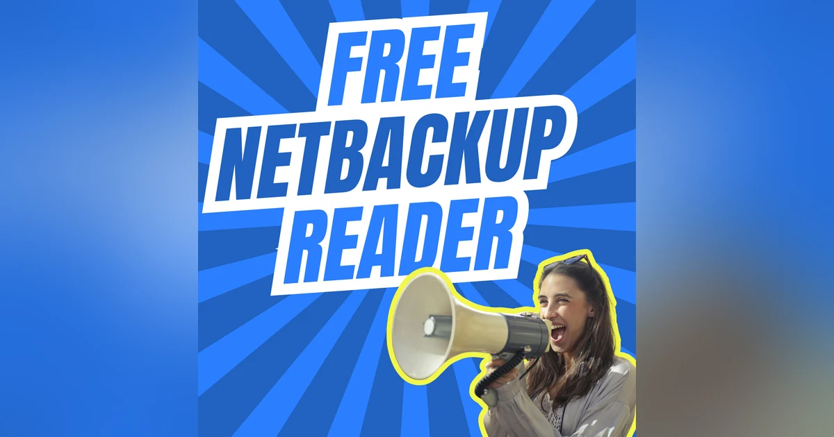 Free NetBackup Reader: S2|DATA's Game-Changing Tool
