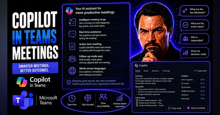 image for Copilot In Teams Meetings Guide