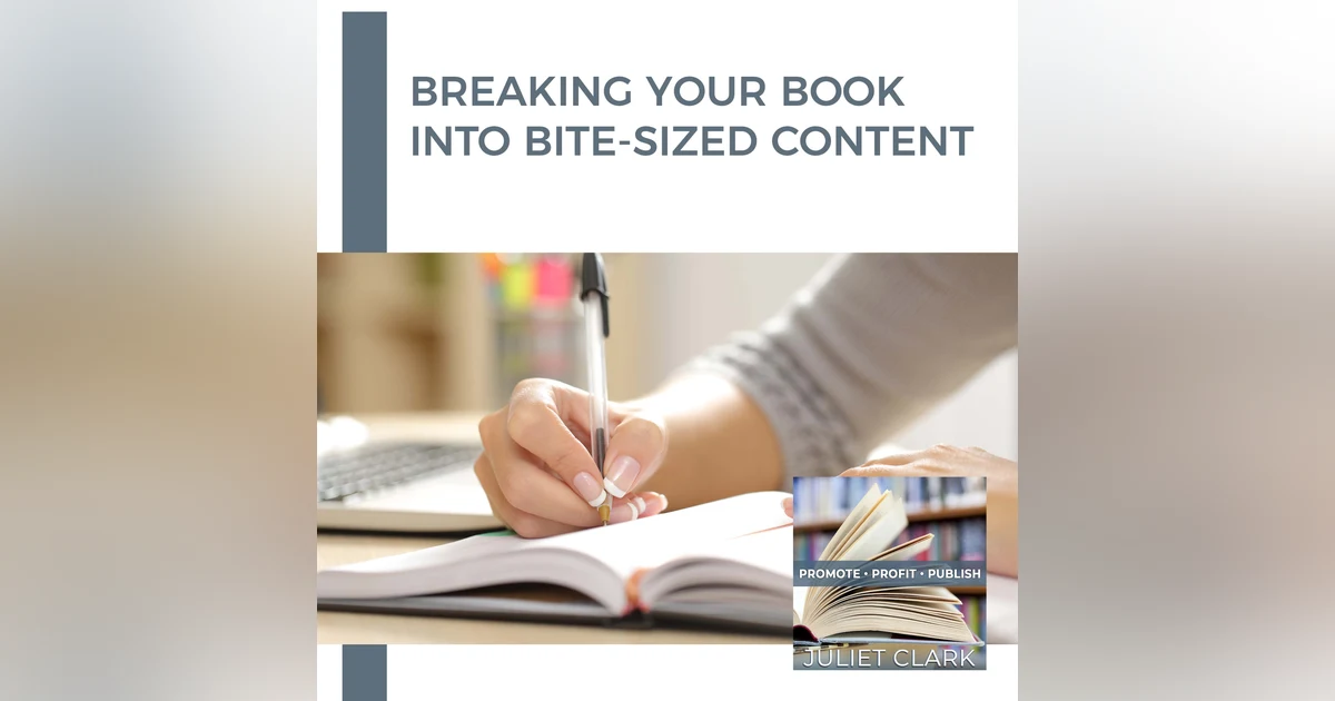 Breaking Your Book Into Bite-Sized Content With Kristy Boyd Johnson