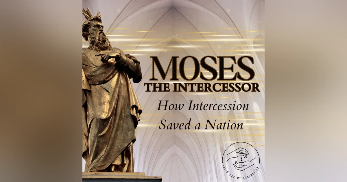 How Intercession saved a Nation | Moses the Intercessor