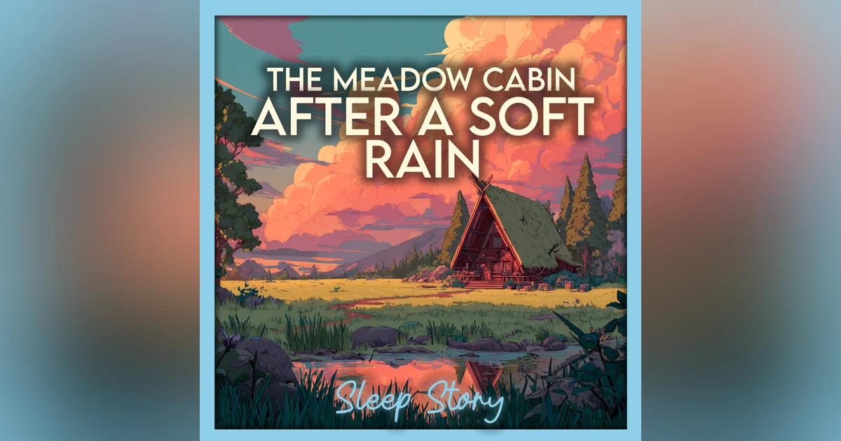 Cozy Bedtime Story for Adults | The Meadow Cabin After Rain | A Sleep Tale for Deep Relaxation, Stress Relief, and Peaceful Sleep