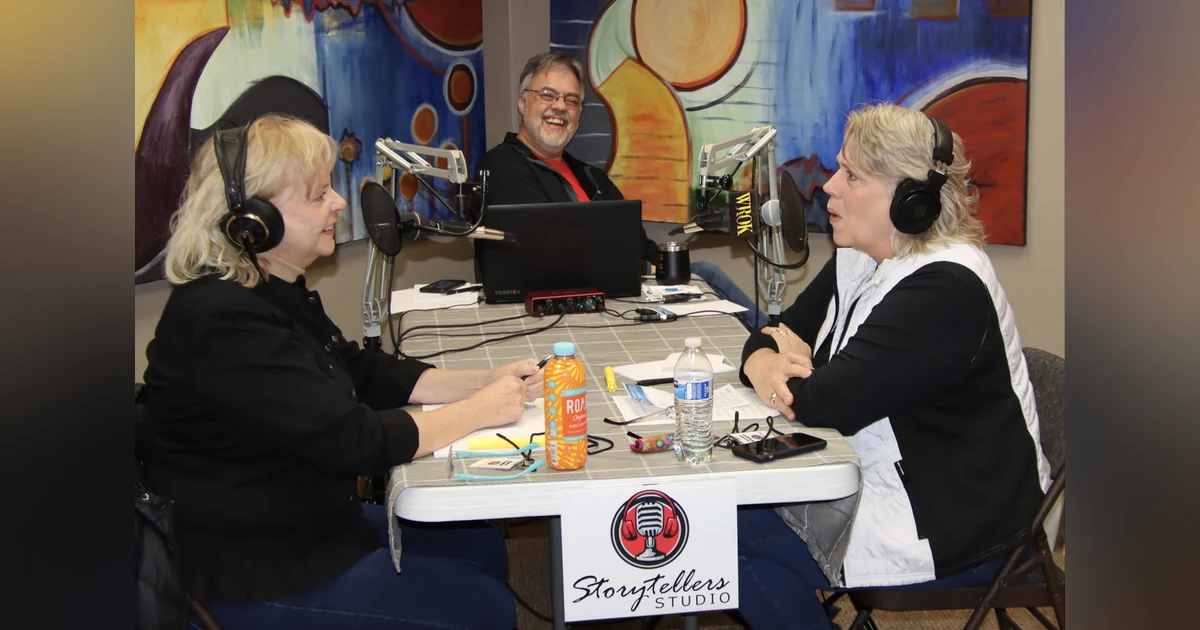 S1 E3  Sandy Engstrom Dingus & Ami Cox Yagle – Former WROK Continuity Writer and Business Office staff, respectively.