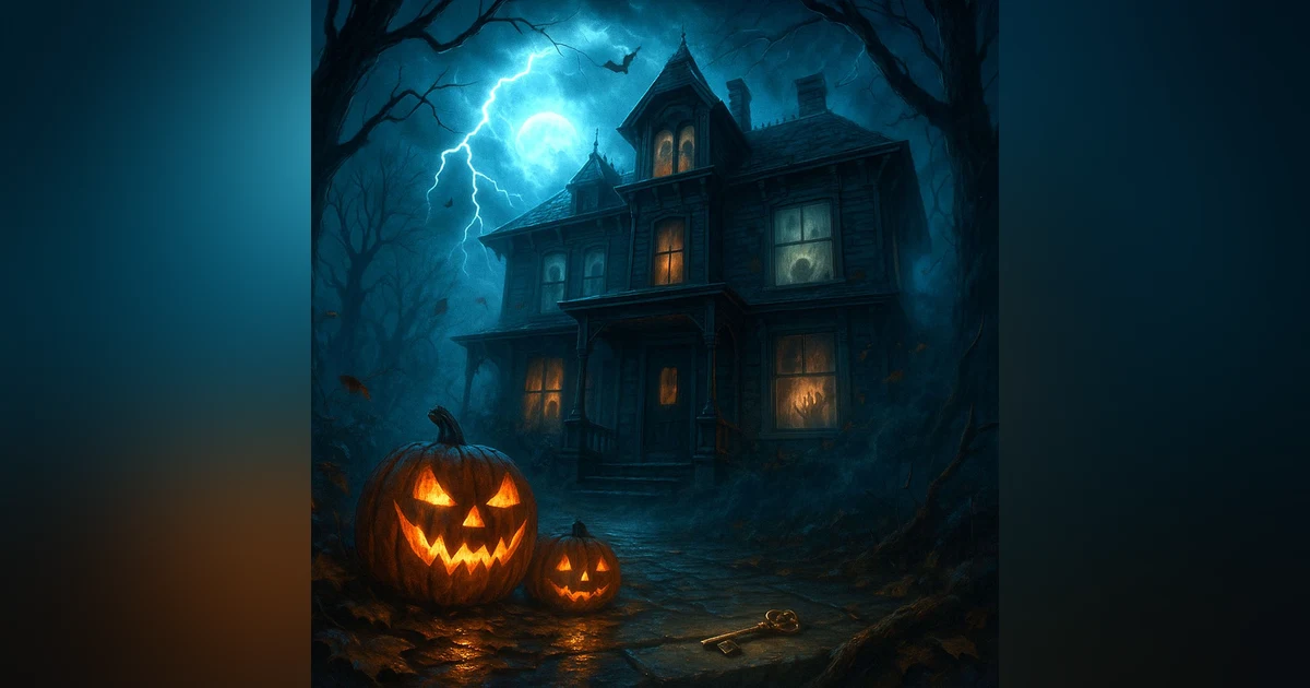 Halloween Night at Grimm Manor: A Scary Haunted-House Ghost Story for Spooky Season