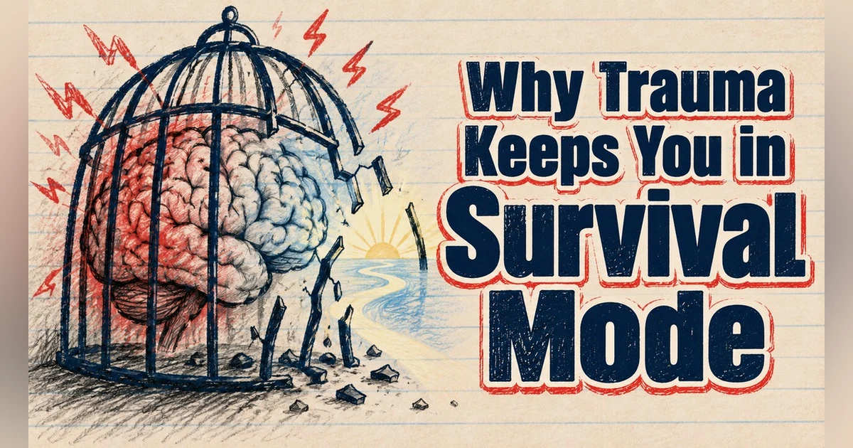 Why Trauma Keeps You in Survival Mode & PTSD Recovery