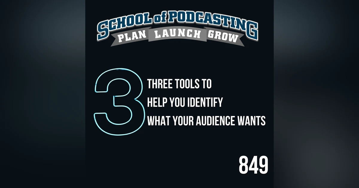 Three Tools To Help You Identify What Your Audience Wants