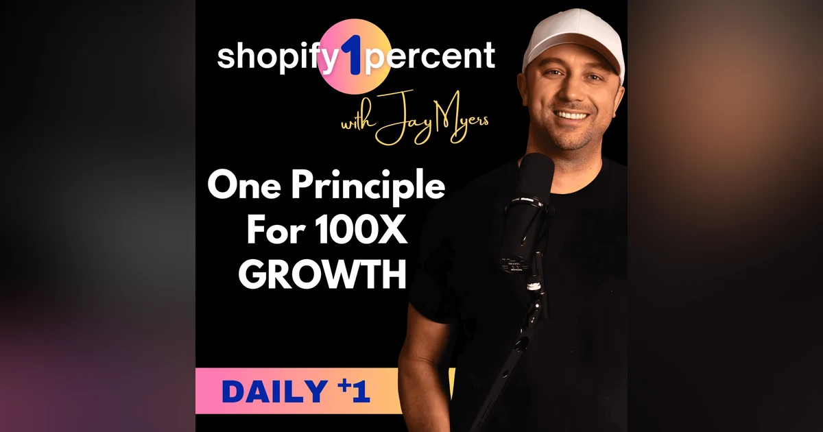 One Principle That Can Unlock 100X growth