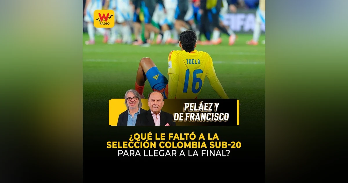 ¿Qué le faltó a la Selección Colombia Sub-20 para llegar a la final?