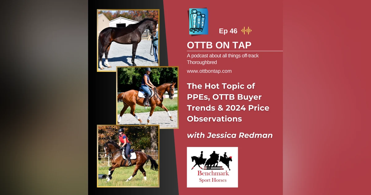 Ep 46: Jessica Redman on the Hot Topic of PPEs, OTTB Buyer Trends & 2024 Price Observations