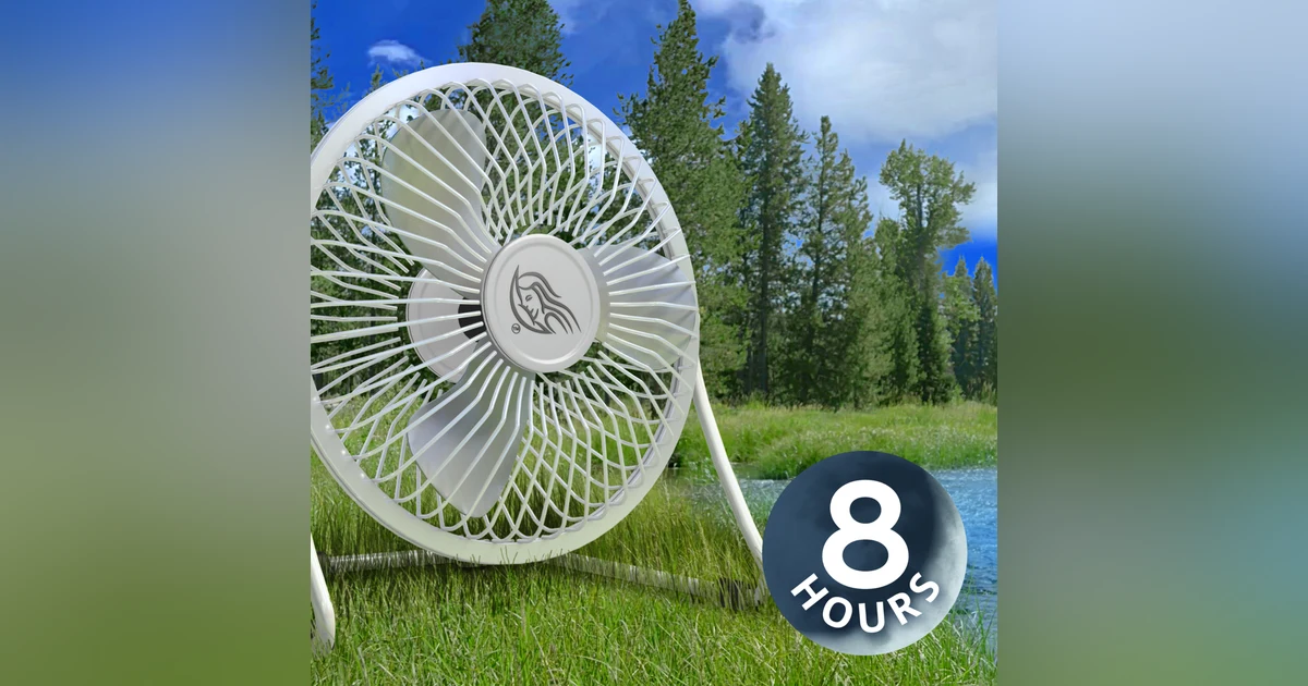 Fan Sleep Sounds & Flowing Water | Fall Asleep In Tranquility