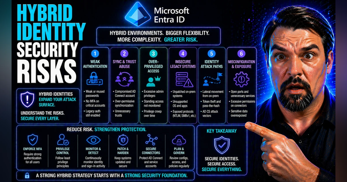 Identity Tracing Risks Hybrid Identity Security Risks Guide