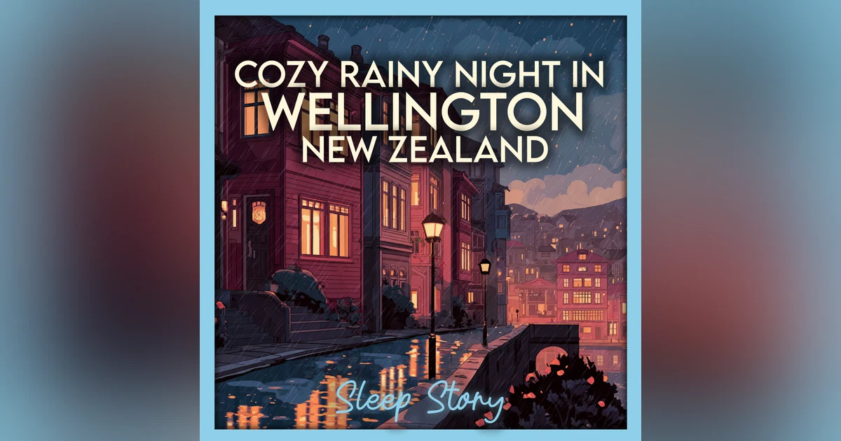Cozy Rainy Night in Wellington | Bedtime Sleep Story for Deep Relaxation