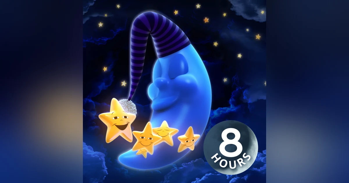 White Noise for Your Baby Feat. Womb Sounds | Goodnight Moon, Goodnight Stars! 8 Hours
