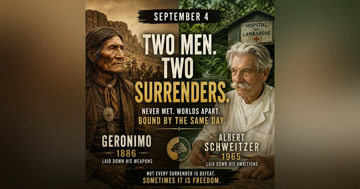 September 4 | Moments Almanac | Surrender