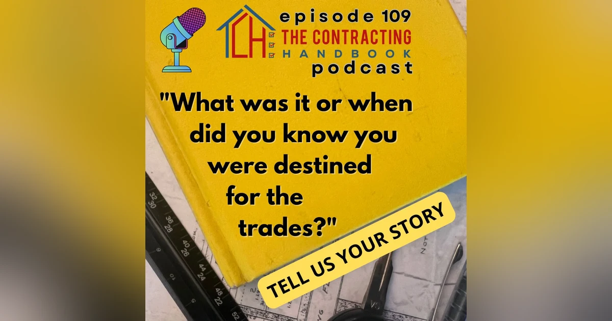 TCH Podcast re-Introduction, "they only say it once", and a question for you.