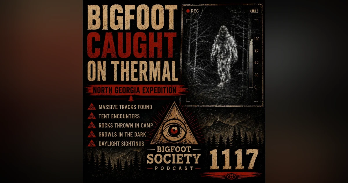 Bigfoot CAUGHT on Thermal in North Georgia | Tent Encounters, Tracks & Growls