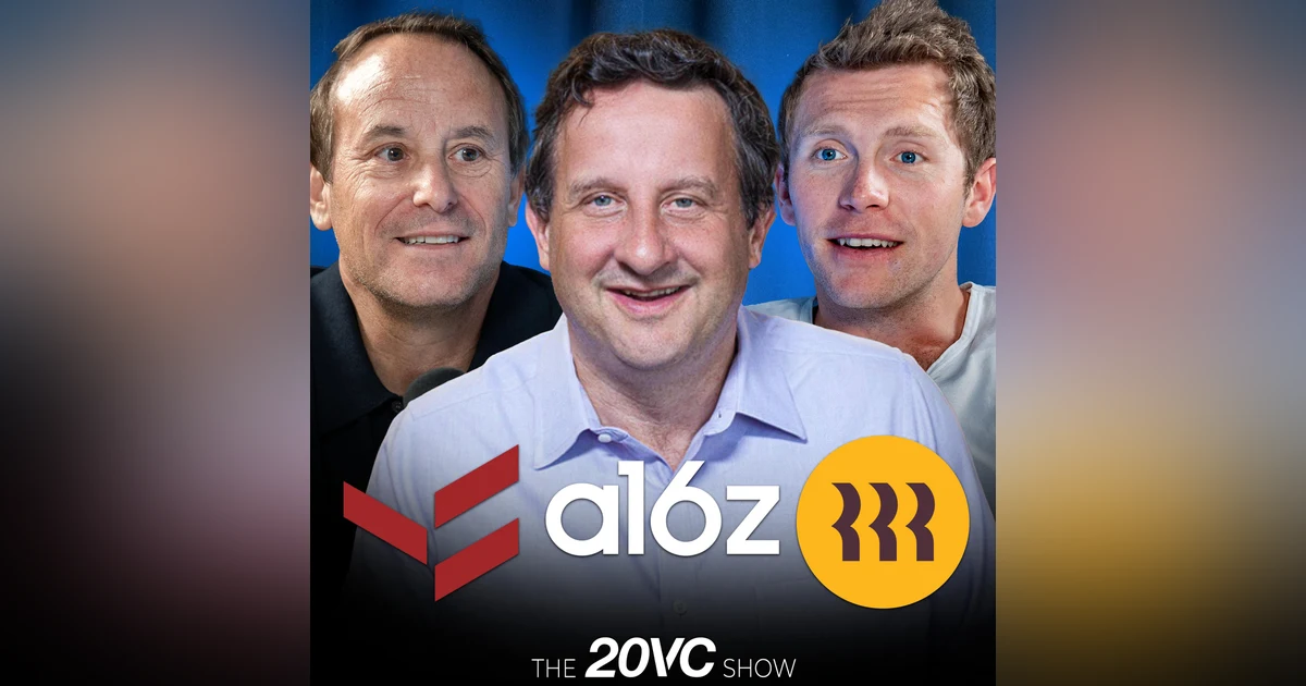 20VC: Why Seed is for Suckers | a16z's $20BN Fund & Founders Fund's $4.6BN: What Makes Them So Good | Why Josh Kushner Is the Master of Venture Capital Strategy | Why Extended Private Markets Screw US Citizens with Jason Lemkin and Rory O'D